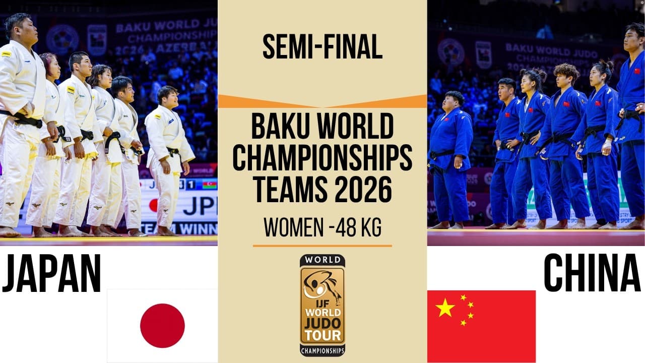 Japan 🇯🇵 VS China 🇨🇳 | Baku Teams World Championships 2026