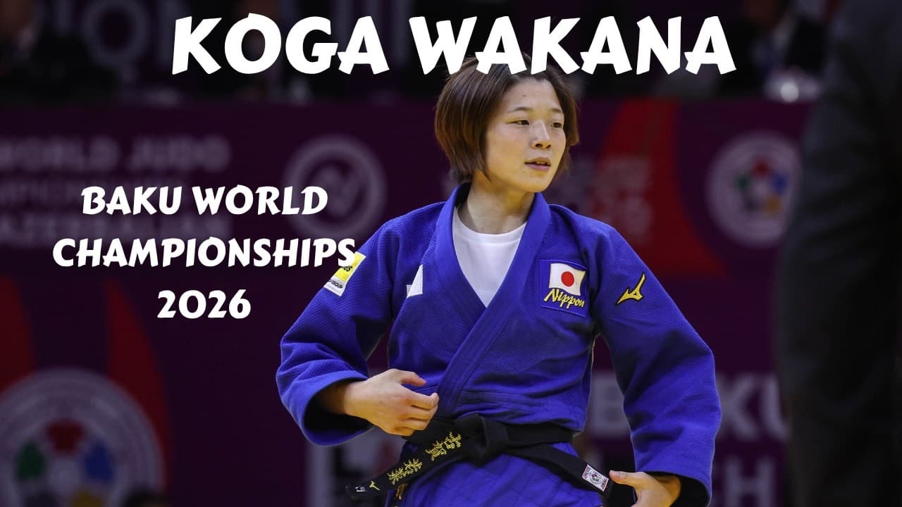 KOGA Wakana 🇯🇵 complete competitions at Baku World Championships 2026