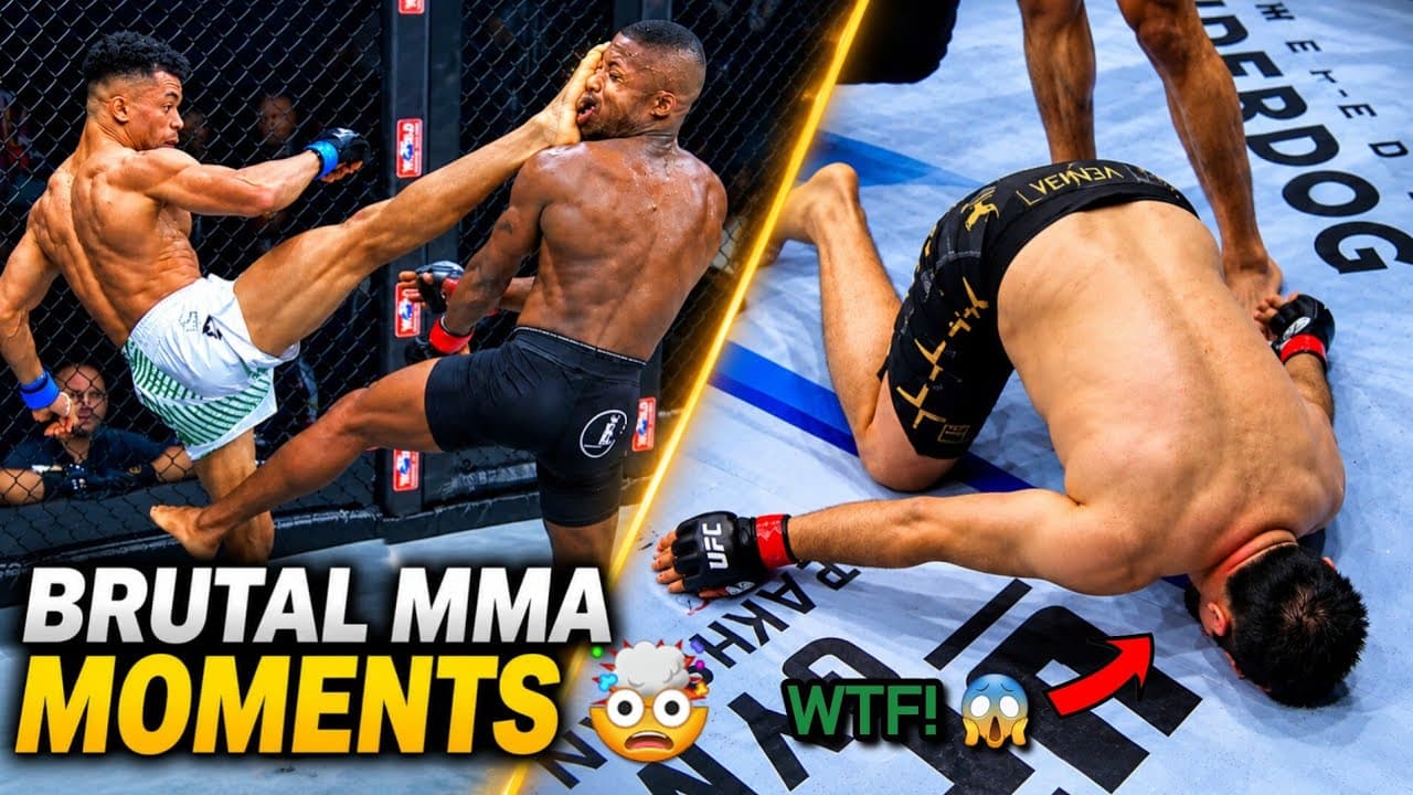 That Head Kick Was Absolutely BRUTAL! 😳 | BRUTAL MMA MOMENTS!! 😱