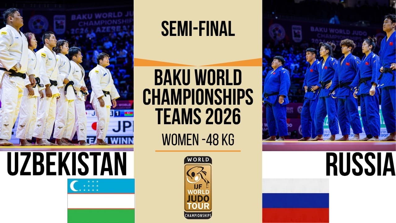 Uzbekistan 🇺🇿 VS Russia 🇷🇺 | Baku Teams World Championships 2026 | SEMI-FINAL