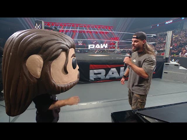 WWE RAW JOE HENDRY ENTRANCE 10/12/26