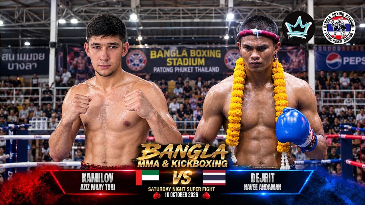 BANGLA MMA & KICKBOXING🥊 KAMILOVI 🆚 DEJRIT