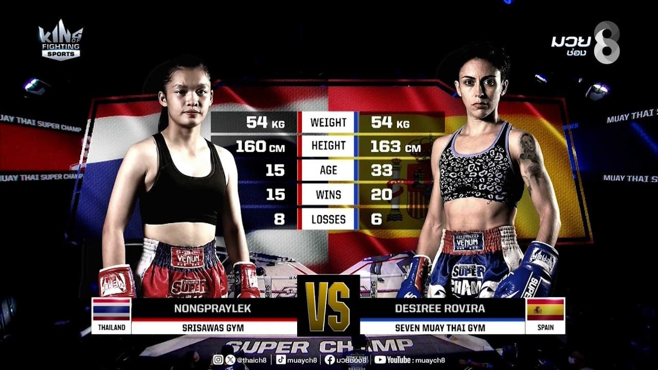 คู่เด็ดมวยมันส์ | น้องปรายเล็ก ศรีสวัสดิ์ยิม พบกับ เดซิรี่ โรวิร่า