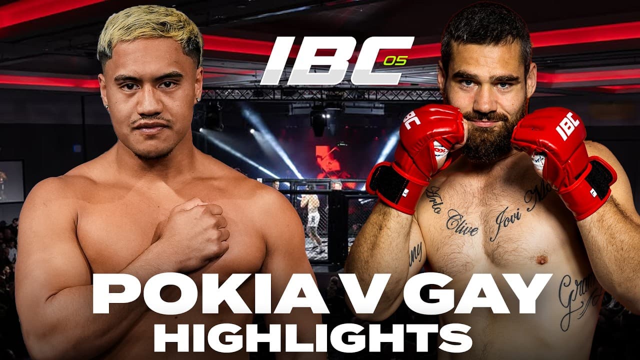 Blade Gay vs Mike Pokia — Highlights | IBC 05 Middleweight TKO