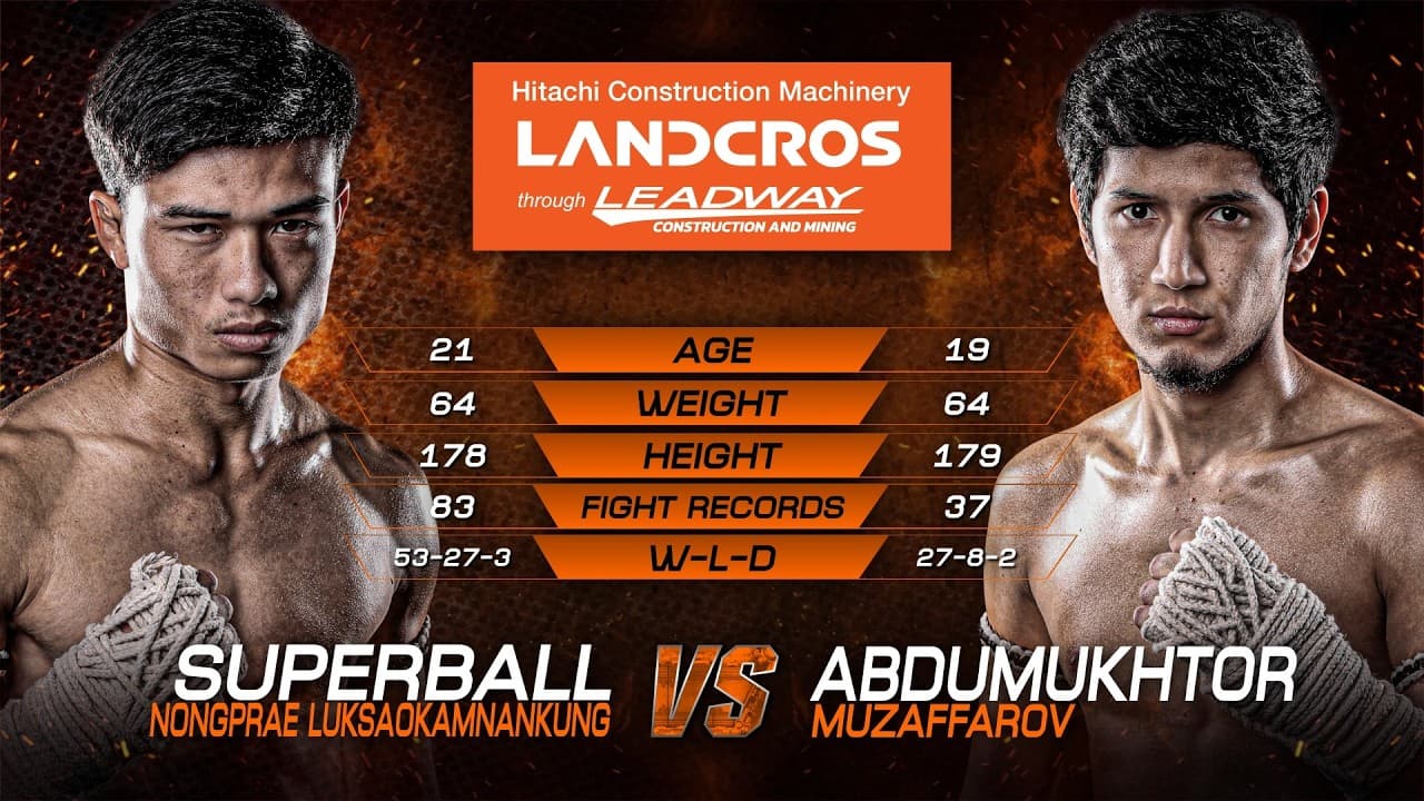Superball vs. Abdumukhtor Muzaffarov | THAI FIGHT LEAGUE 115 | 20 September 2026