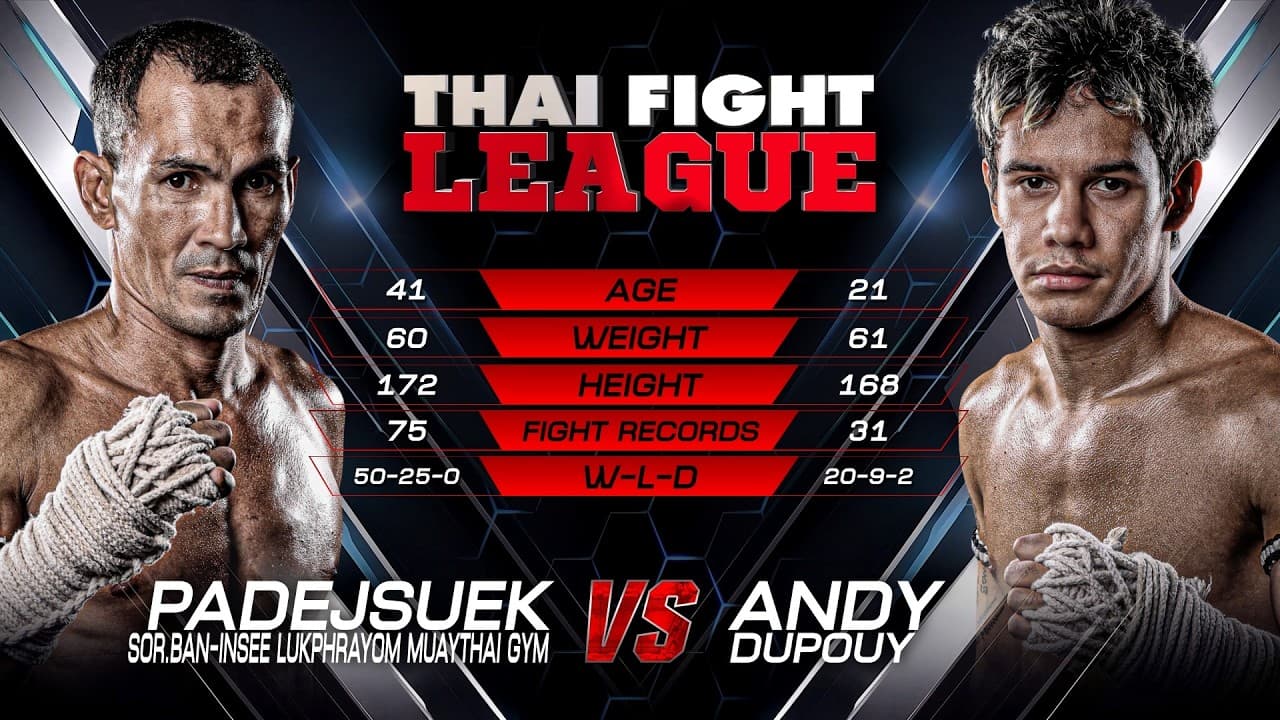 Padejsuek vs. Andy Dupouy | THAI FIGHT LEAGUE 115 | 20 September 2026
