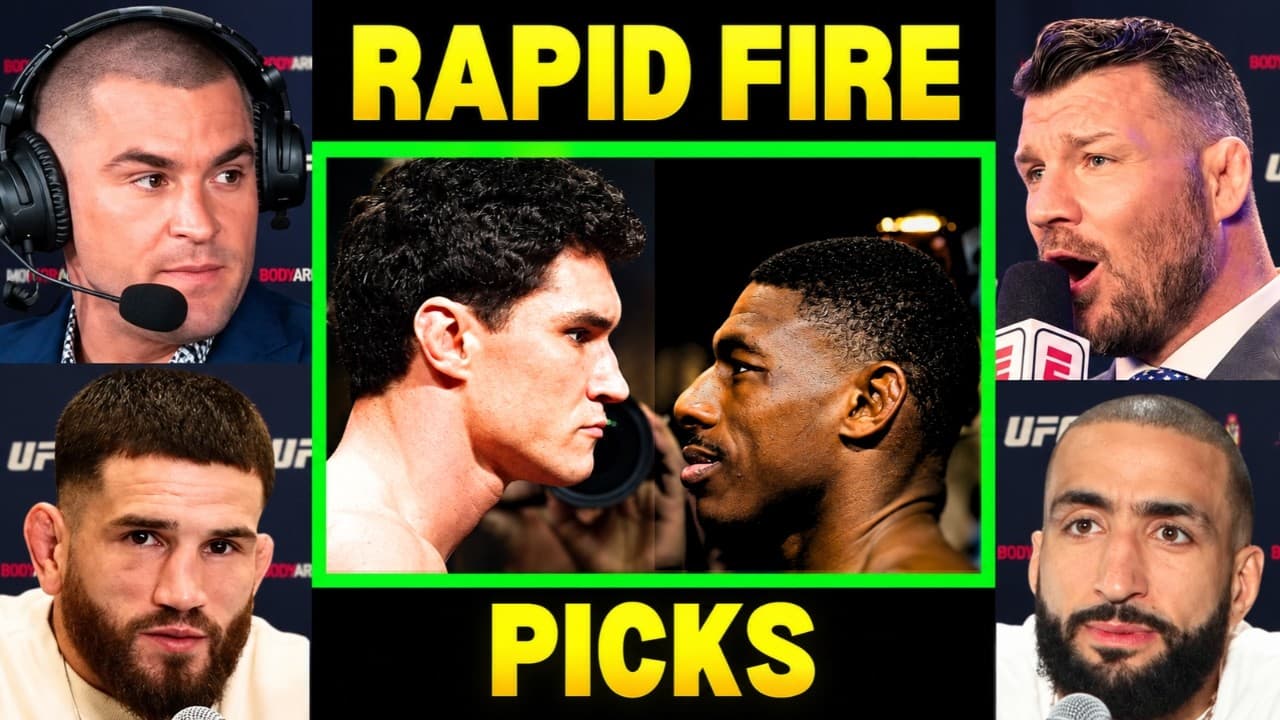 UFC Fighters "Predict" Joaquin Buckley vs Mike Malott | UFC Edmonton