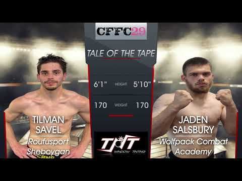 CHOSEN FEW FIGHTING CHAMPIONSHIP TILLMAN SABEL vs JADEN SALSBURY