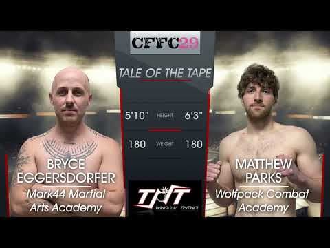 CHOSEN FEW FIGHTING CHAMPIONSHIP BRYCE EGGERSDORFER vs MATTHEW PARKS