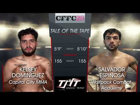 CHOSEN FEW FIGHTING CHAMPIONSHIP KELSEY DOMINGUEZ vs SALVADOR ESPINOSA