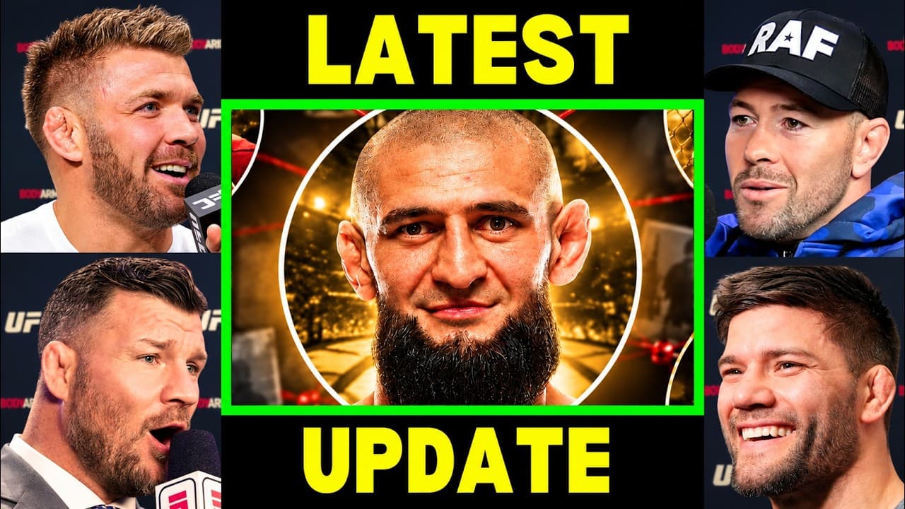 What’s REALLY Going On With Khamzat Chimaev?