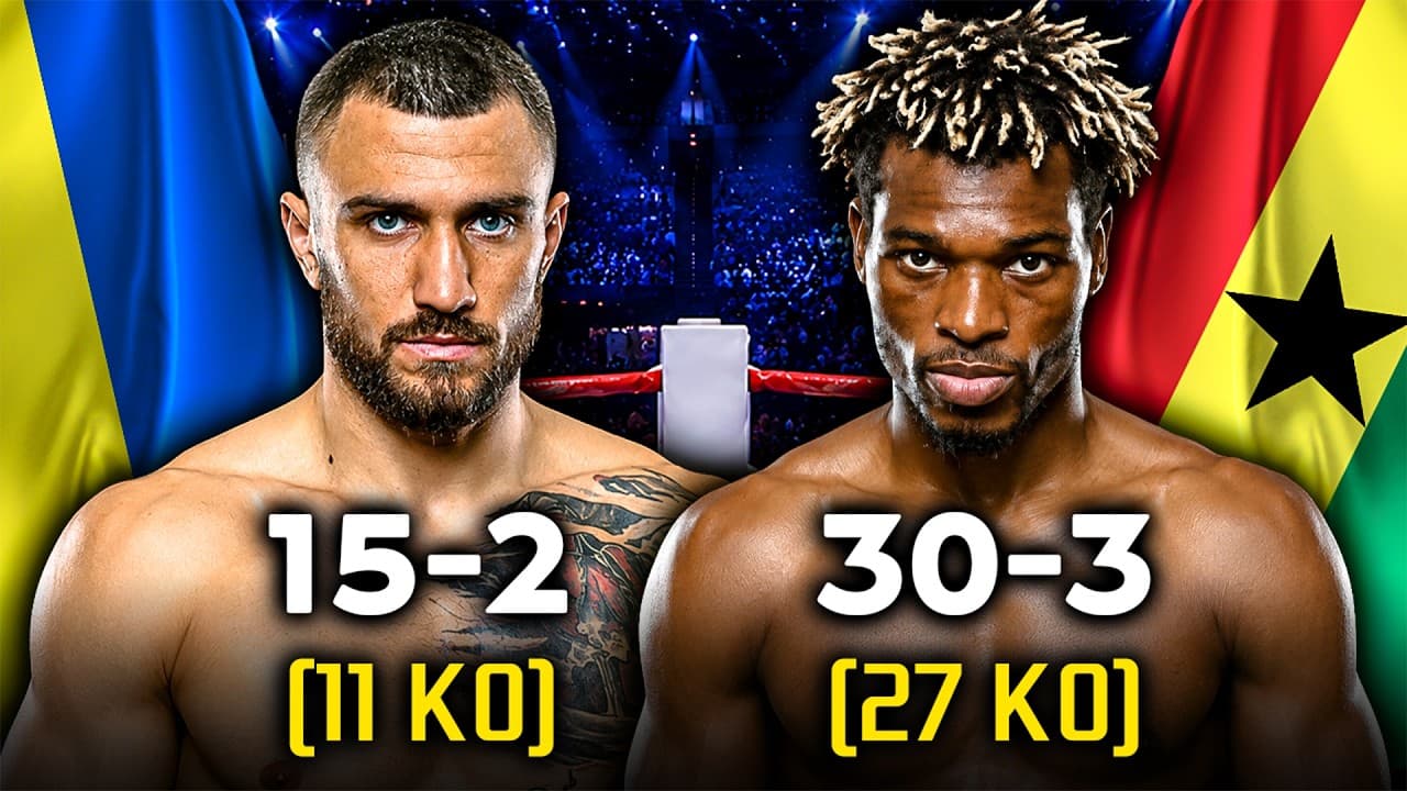 Vasyl Lomachenko (Ukraine) vs Richard Commey (Ghana) | Boxing Fight Highlights