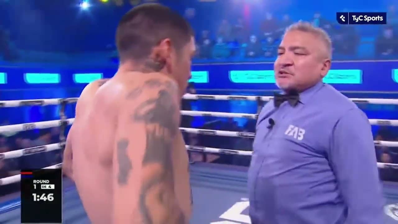 Juan Antonioli vs. Kevin Mosconi  - Boxeo de Primera - TyC Sports