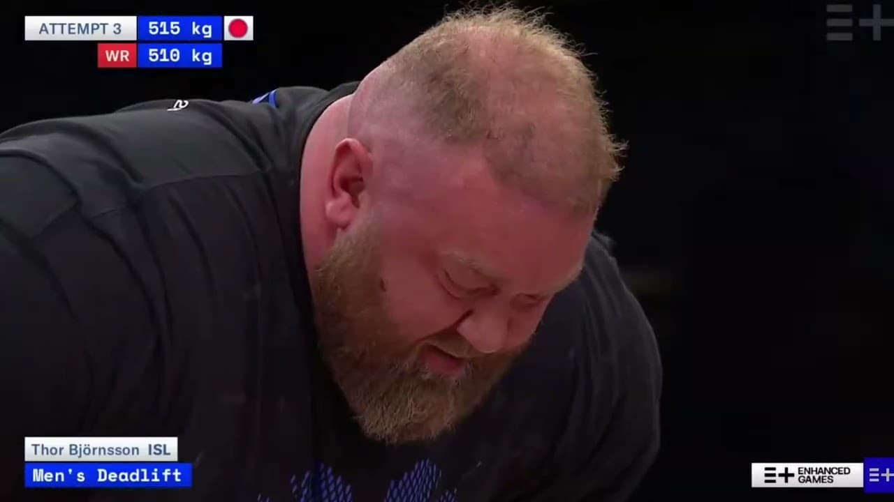Thor BjΓΆrnsson Attempts World Record, Fails... Crushed.