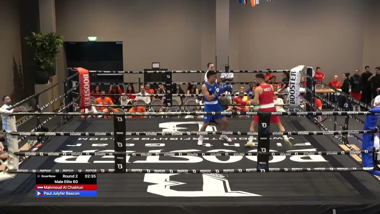 Mahmoud Al-Chabtoun (NED) vs. Paul Julyfer Bascon (PHI) Eindhoven Box Cup 2026 QF's (60kg)