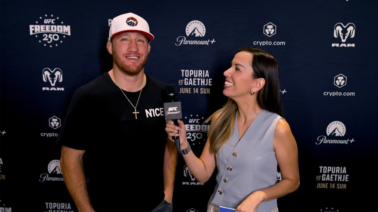 Justin Gaethje: "Estou pronto para me arriscar" | UFC Freedom 250