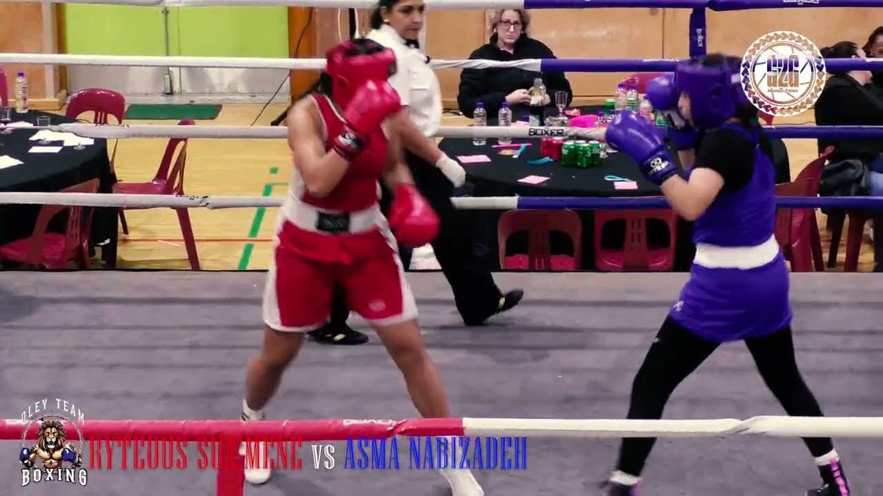 DLEY PRESENTS - QUEEN OF THE RING: RYTEOUS SUAโMENE vs ASMA NABIZADEH (Boxing Fight)