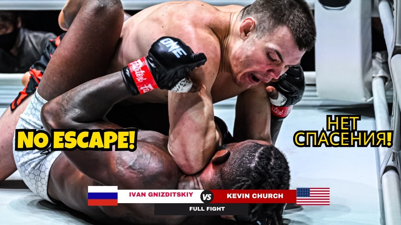 VALIANT EFFORT! Ivan Gnizditskiy 🇷🇺 stops Kevin Church 🇺🇸 in a high-octane MMA battle!