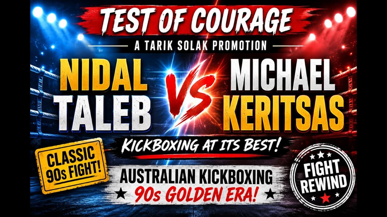 🥊 NIDAL TALEB vs MICHAEL KERITSAS 🥊Test of Courage | Tarik Solak Promotion | 8 October 1995