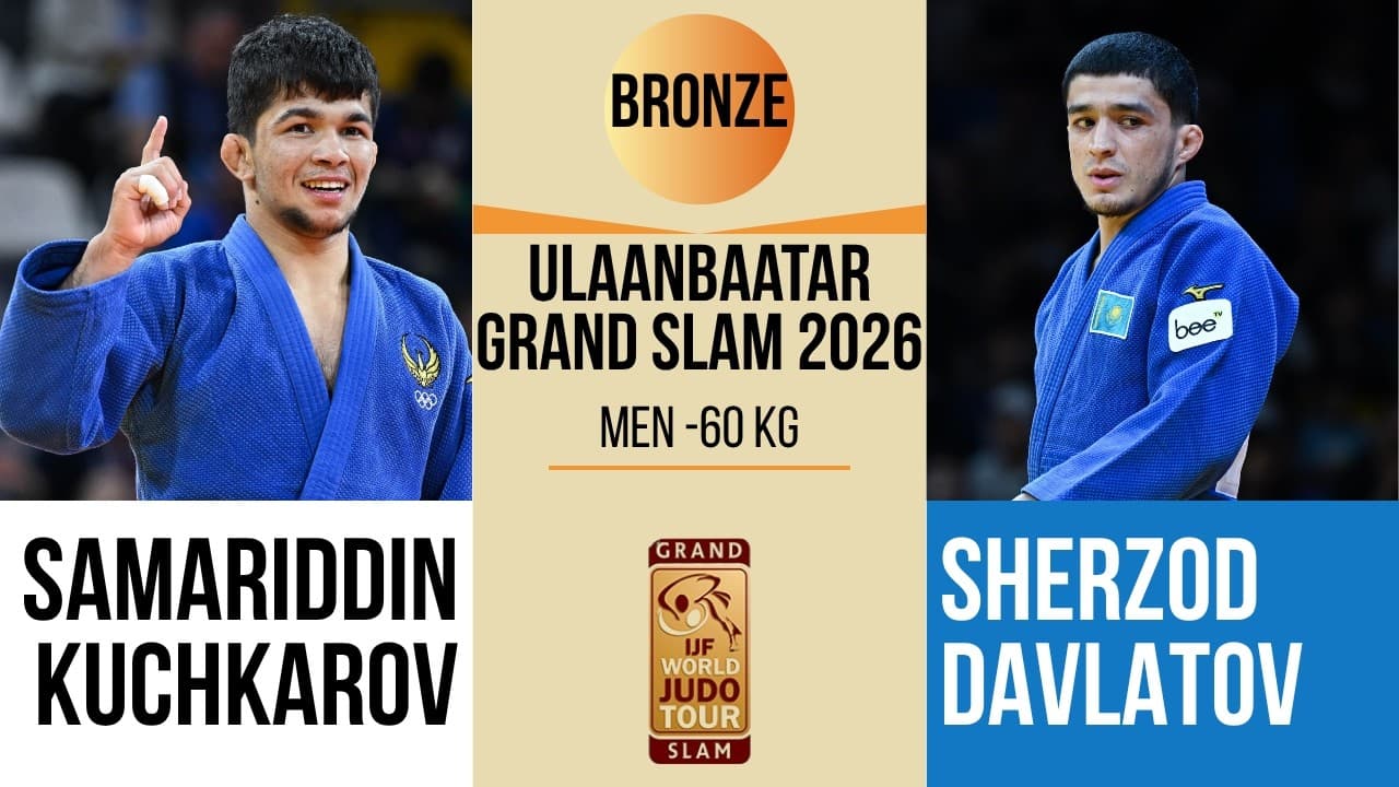 Samariddin KUCHKAROV VS Sherzod DAVLATOV | Lausanne Grand Slam 2026 | BRONZE -60 kg