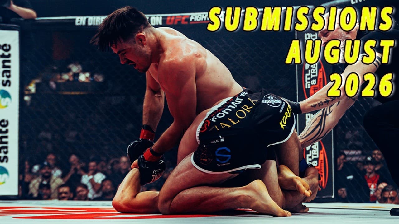 MMA Submissions of August 2026
