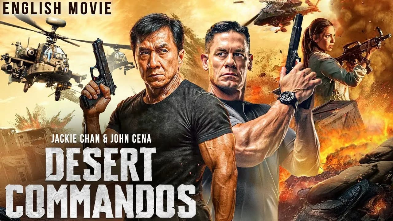 Jackie Chan, John Cena In DESERT COMMANDOS - Hollywood Free English Movie |New Action Thriller Movie